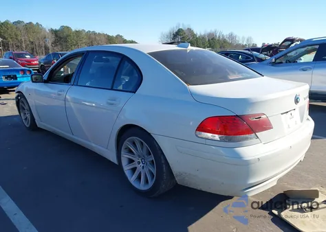 2006 BMW 750Li z USA, uszkodzony, nr VIN WBAHN83556DT39085